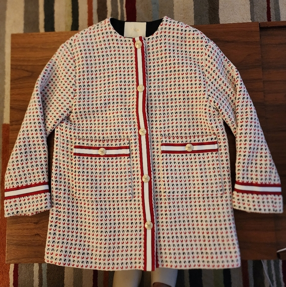 (SOLD) Maje Tweed Coat - Picture 12 of 13